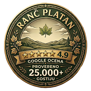 Fruska-gora-smestaj-u prirodi za vikend odmor Brvnare-Platan